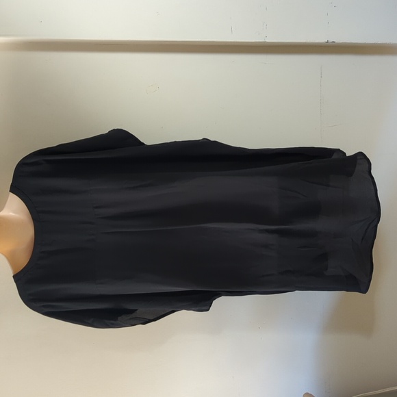 Torrid Georgette Zip-Front Dolman Tunic Blouse 4X - Picture 9 of 16